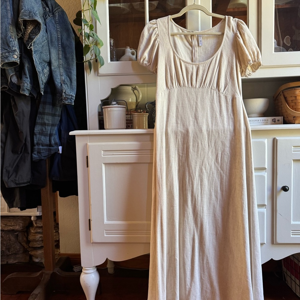 LAST CHANCE Rachel Pally Cream Puff Sleeve Sundress